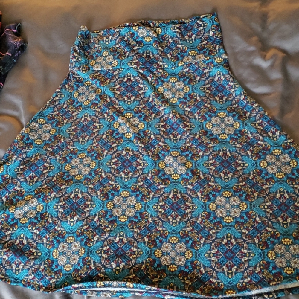 Azure skirt